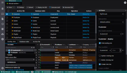DbGate - data deployer