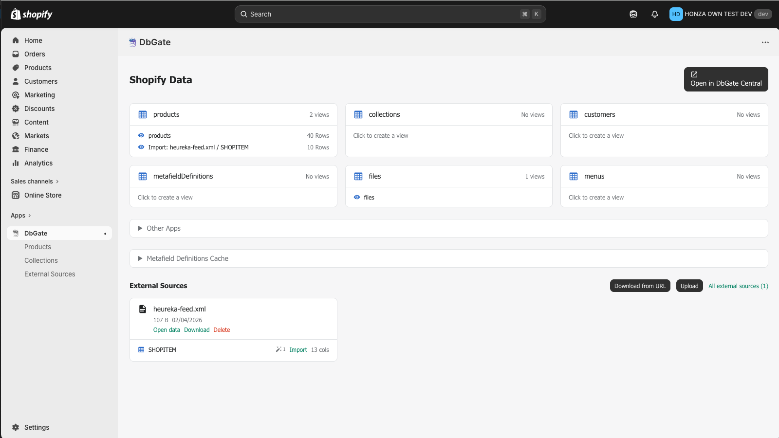 Bulk edit products, variants and metafields