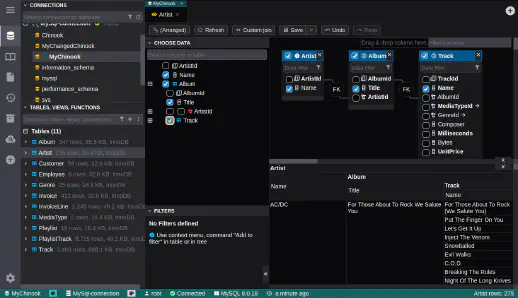DbGate - perspective designer